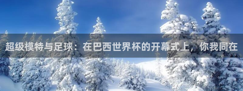 足球比分直播世界杯:超级模特与足球:在巴西世界杯的开幕式上,你我同在